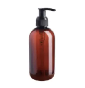 Envase Omega Ambar 250ml PET con valvula dosificadora cremera